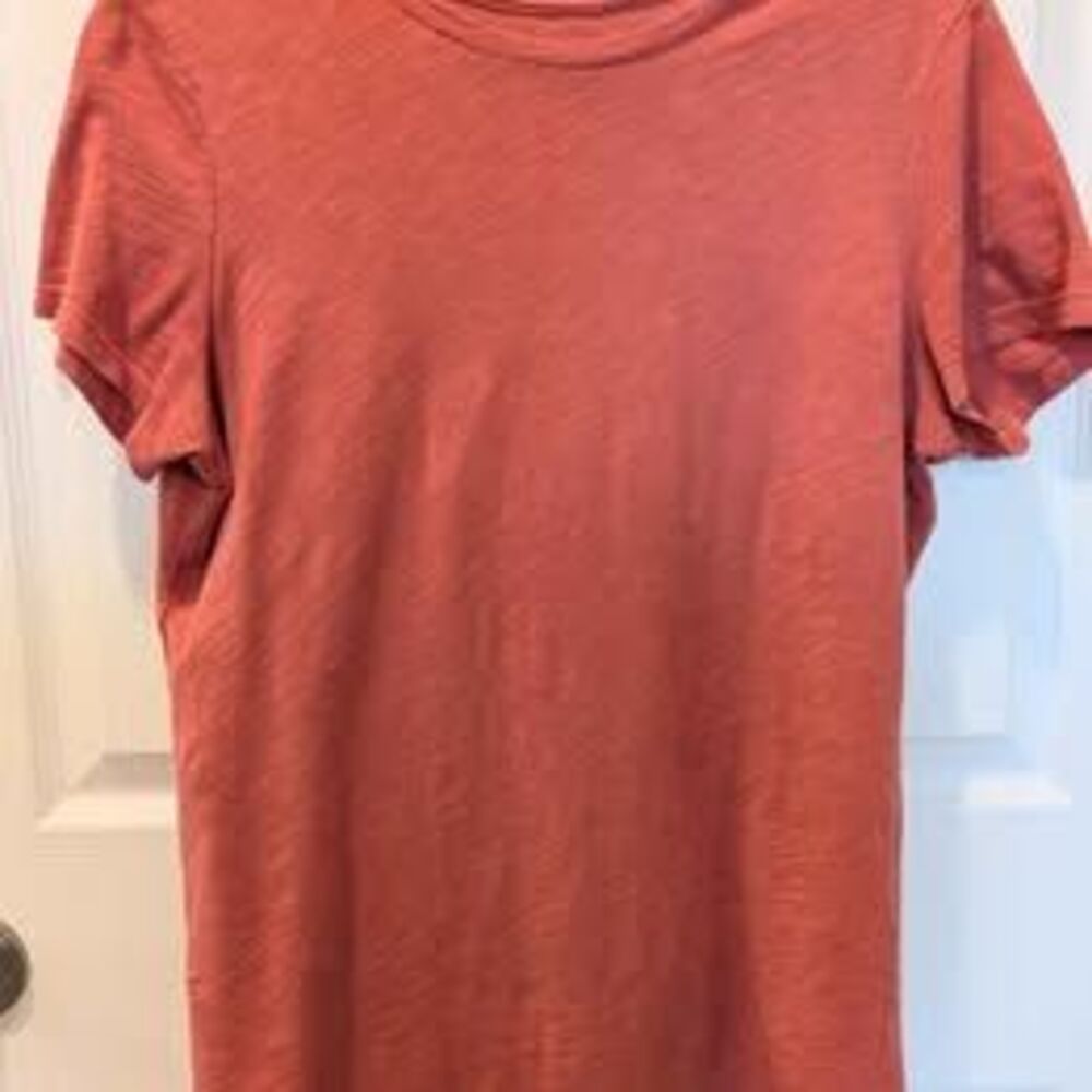 Size L Warm Rusty Rose Bias Knit